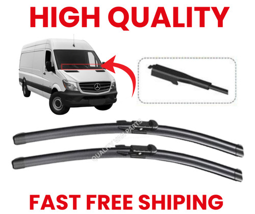 2pcs front windscreen wiper - front,